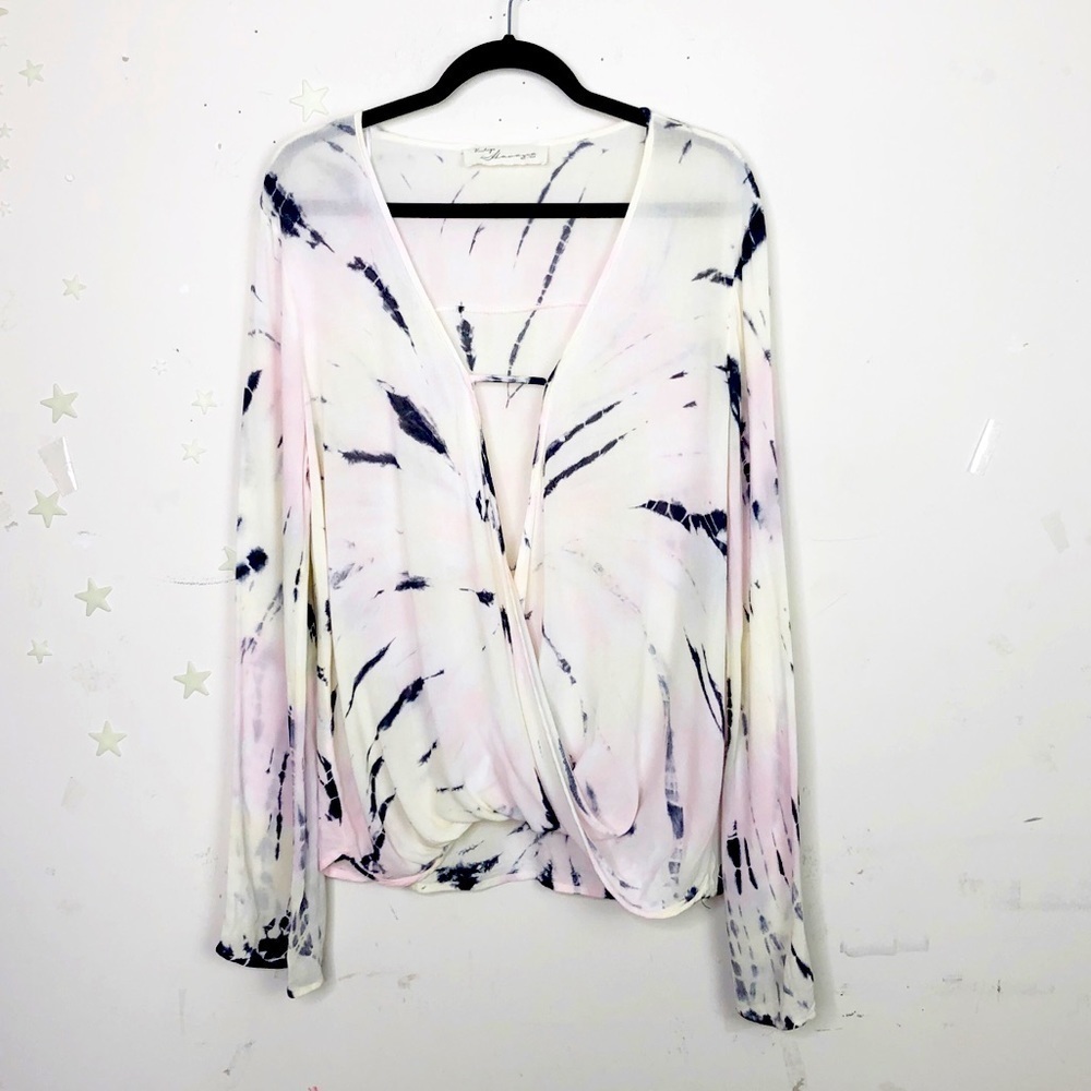 VINTAGE Havana tie-dye blouse